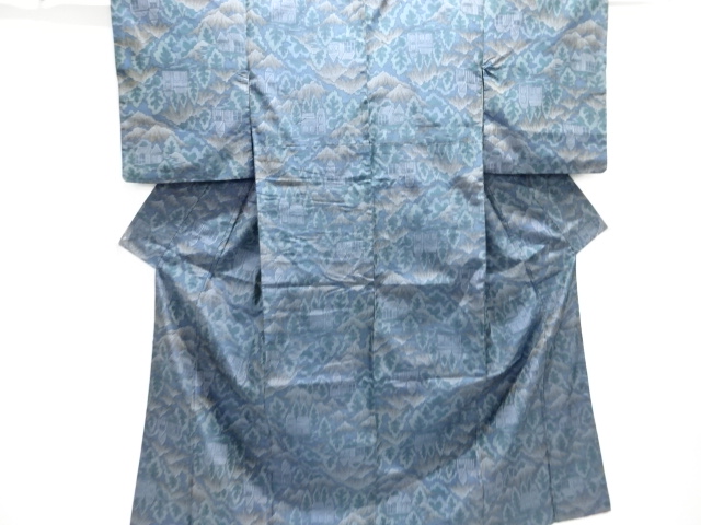 Japanese Kimono / Tsumugi Omeshi Silk